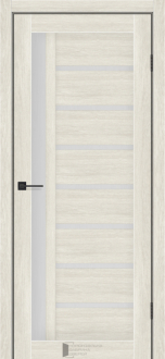 Міжкімнатні двері KFD Sonata Аркадія Дуб Гімалайський 900 мм Скло сатін