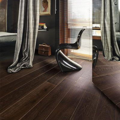 Паркетна дошка KAHRS CLASSIC NOUVEAU Oak Nouveau Black Matt lacquer 1-strip