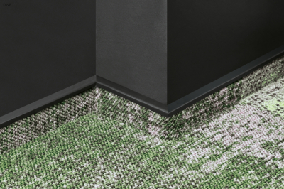 Плінтус для ковроліну Salag 24 Чорний