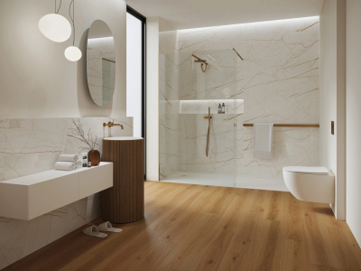 Вінілова підлога Barlinek Next Step Forma Brass Oak + підкладка XPO 1мм