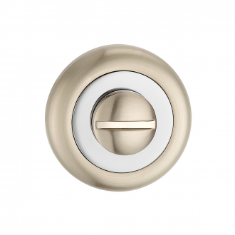 Накладка під WC MVM LINDE T8 SN/CP Матовий нікель/Полирований хром