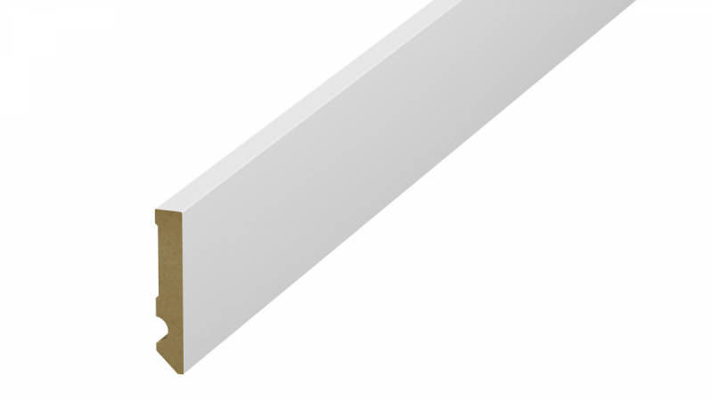 Плінтус Classen Basic Pure+ Promo білий 12х70х2400 мм