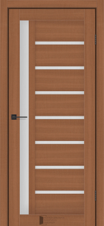 Міжкімнатні двері KFD Sonata Аркадія Шимо Золотий 600 мм Скло сатін