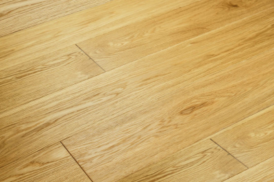 Паркетна дошка Ellwood T&amp;G 010 Дуб Натур, УФ Олія, фаска V4, 1-смуговий дизайн, Рустик