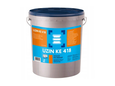Клей Uzin KE 418 для ПВХ та ХВ покриттів (18 кг)