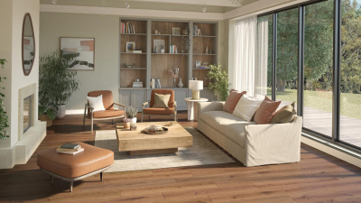 Вінілова підлога Tarkett Elegance Rigid 55 Delicate Oak Brown