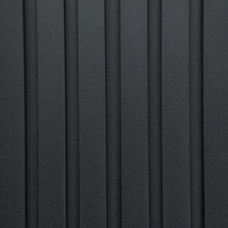 Стінова рейкова панель WALL-E PRO TREND МДФ 026 Антрацит (12117)