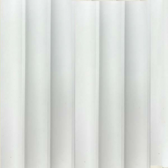 Стінові панелі AGT LB-2050 734 - Білий шовк New (мат) 18х140х2800 мм