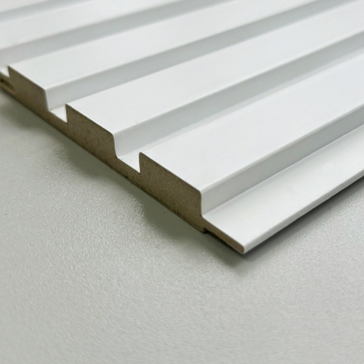 Стінова рейкова панель WALL-E PRO TREND МДФ 002 Білий (12117)