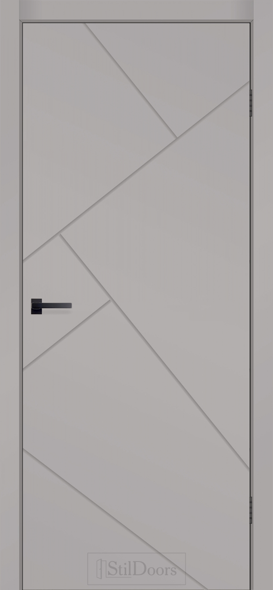 Міжкімнатні двері Stildoors PRESTO INSIDE Аура 900 Світло-сірий
