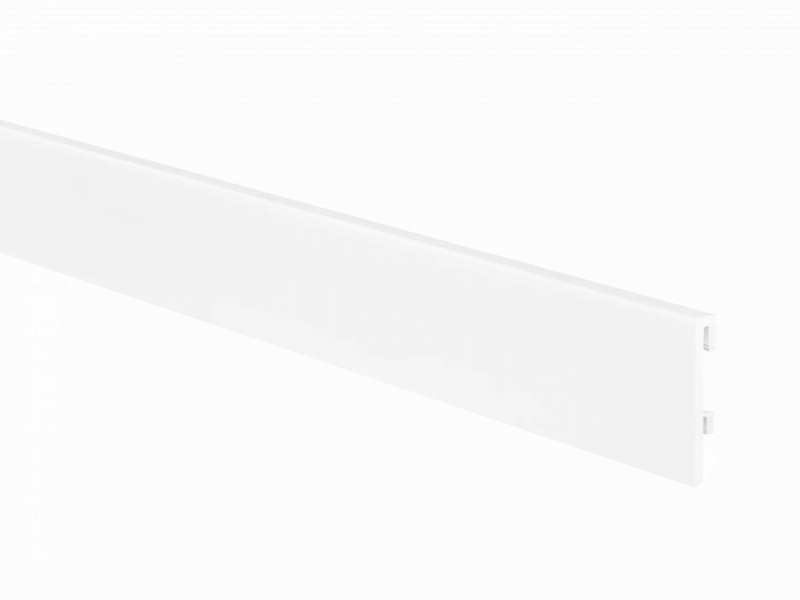 Плінтус Arbiton FORTINO 80 40 White 80*16 мм 2,2 м