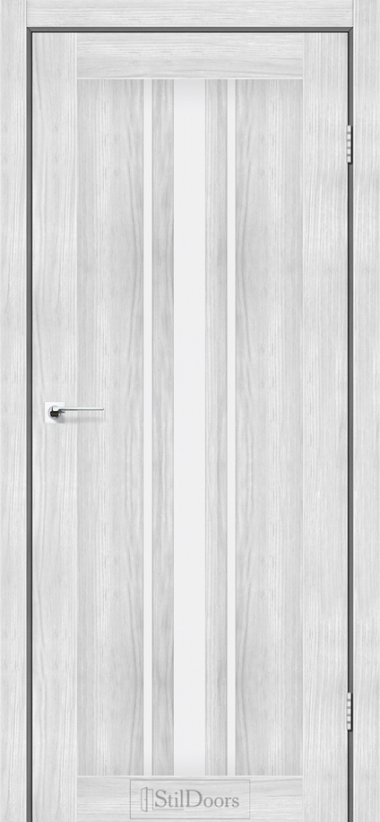 Міжкімнатні двері Stildoors Stil Арізона Сандал скло Сатін 800 мм Стіл