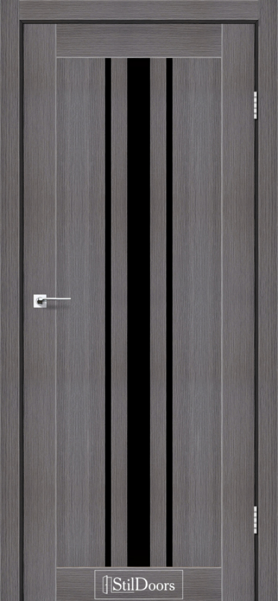 Міжкімнатні двері Stildoors Stil Арізона Дрім Вуд скло Чорне 800 мм Стіл