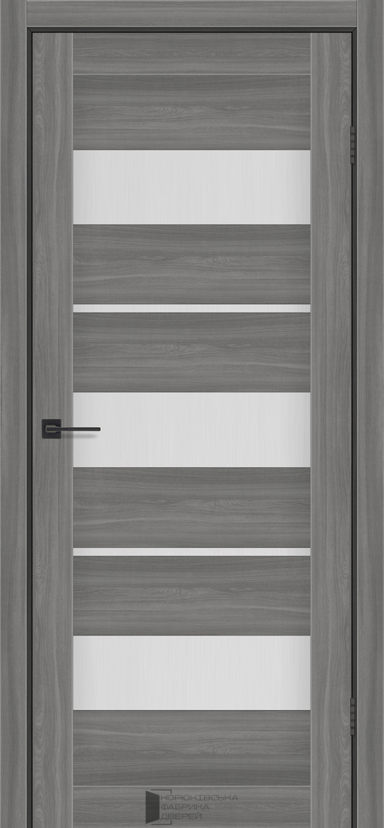 Міжкімнатні двері KFD Sonata Флора Шимо Антік 400 мм Скло сатін