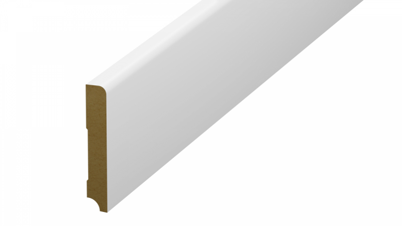 Плінтус Classen Furie Pure+ білий 16х96х2400 мм