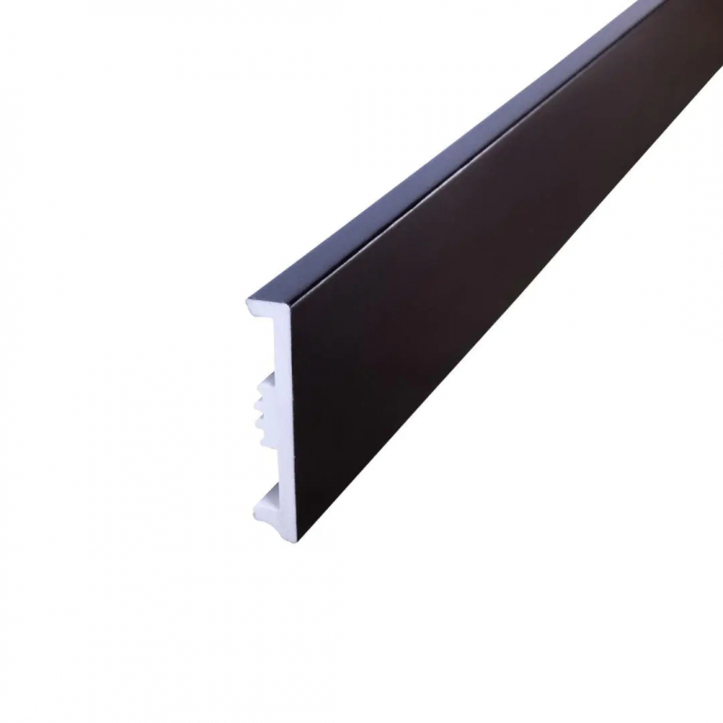 Плінтус Arbiton STIQ XL STX810 200 Black 80*15 мм 2,2 м