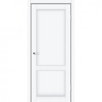 Міжкімнатні двері KFD Альянс 600 мм Білий мат (РР) Глухі