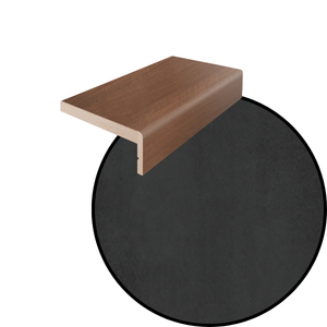 Лиштва ТЕЛЕСКОП Korfad Express 65*70 мм Бетон Графіт