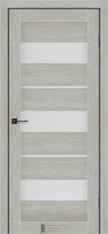 Міжкімнатні двері KFD Sonata Флора Дуб Скандинавський 700 мм Скло сатін