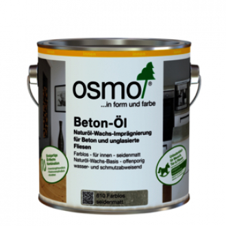 OSMO BETON- ÖL 610 Олія по бетону Колір/ефект Безбарвний шовковистий 2,5 л
