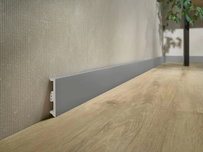 Плінтус Arbiton STIQ XL STX810 272 Dark Grey 80*15 мм 2,2 м