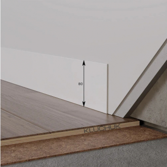 Профіль Смуга 80 мм 80х2х2700 мм фарбований RAL (NP802)