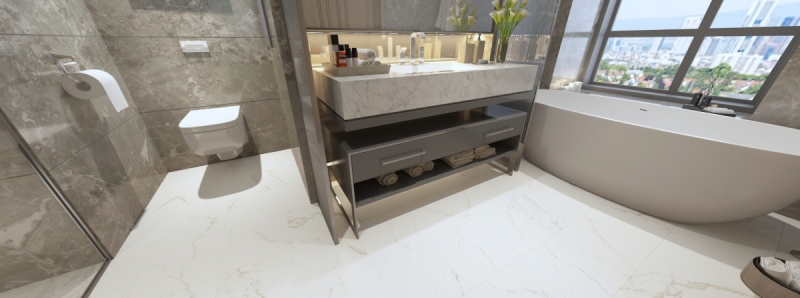 Вінілова підлога APRO STONE Carrara Marmor