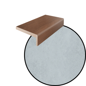 Лиштва ТЕЛЕСКОП Korfad Express 30*70 мм Цемент Світлий