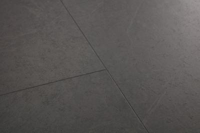 Замкова вінілова підлога Quick-Step Alpha Vinyl Tiles Сланець чорний