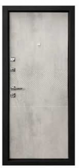Вхідні двері ПК-560 Q Оксид чорний/оксид світлий (860 R)