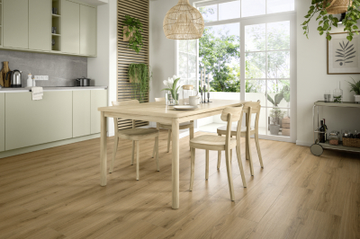 Ламінат Egger Large AQUA 32/8 Дуб Падуя медовий