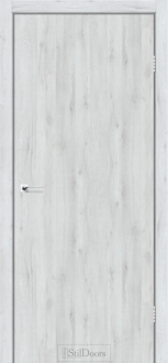 Міжкімнатні двері Stildoors Loft Лофт 400 Дуб Альпійський, чорний матовий торець