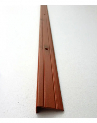 Кутовий профіль УЛ 120, 214 Вишня, 25*10 мм, довжина 90 см, фарбований