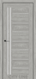 Міжкімнатні двері City Line Express ОSCAR Оптіма Артвуд Сканді скло сатін