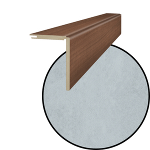 Комплект для обшивки розсувної системи Korfad Express МДФ 120*2070 мм Цемент Світлий