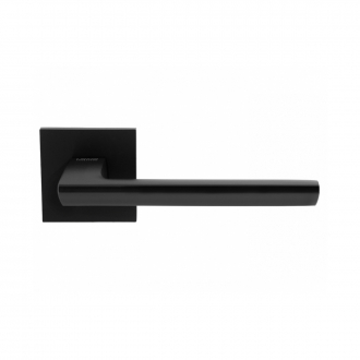 Ручка для дверей на розетці LINDE STEEL A-2021/E20 BLACK