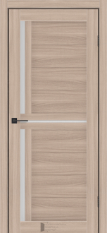 Міжкімнатні двері KFD Sonata Лагуна Шимо Міранті 800 мм Скло сатін