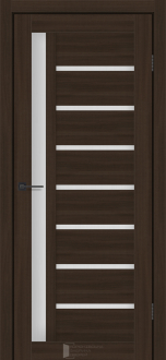 Міжкімнатні двері KFD Sonata Аркадія Шимо Махонь 900 мм Скло сатін