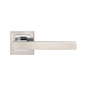 Ручка для дверей MVM LOFT Z-1290 SN/CP Матовий нікель / Полірований хром