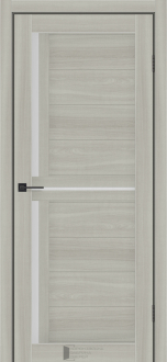 Міжкімнатні двері KFD Sonata Лагуна Шимо Пекан 800 мм Скло сатін